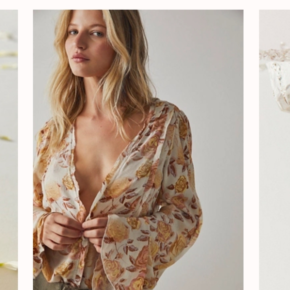 Free People Everything's Rosey Bodysuit  &  Heart Eyes Cami in Sea Salt